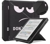 For Kobo Libra Colour Case 2024 7 Inch Multi-folding Stand Soft TPU Back Smart Shell for Kobo Libra Colour Cover Auto Sleep/Wake