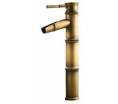 Grifo de lavabo en Cascada, Grifo monomando para lavabo, Grifos de solo orificio, Agua fría y Caliente