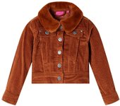 Chaqueta infantil pana color coñac 116