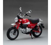 1:12 Honda Moenkey Motors Model Car Toys Alloy Diecast Shock Absorption Rubber Tires Miniature Motorcycles Presents for Children