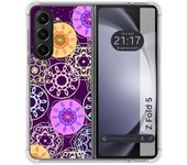 Funda Silicona para Samsung Galaxy Z Fold 5 5G diseño Radial Dibujos