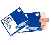 Petrus - CAJA DE 1000 GRAPAS TIPO 23/6 - 200 COBREADAS PARA GRAPADORAS DE ESCOLARES/OFICINA PETRUS 23600 23600