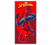 Spiderman Toalla de Playa y Piscina para Niños de 2 a 6 años, Marvel Toalla Microfibra Tamaño 70x140cm, Toalla Infantil Viaje, Campamento, Vacaciones, Camping, Regalo Cumpleaños Niños, Color Rojo