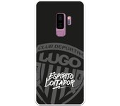 Funda original compatible con Samsung Galaxy S9 Plus - Lugo Negro Espirito Loitador