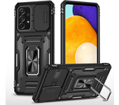 For Samsung Galaxy A55 A35 A32 Case Magnetic Holder Armor Cover Galaxy A12 A13 A22 A23 A71 A52 A72 A82 Slide Camera Lens Cover