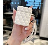 Fashionable high-end Leather PU Earphone Cover For AirPods 4 For AirPods Pro 2nd Cases For AirPods 3 2 1 Anti-lost Headphone Bag