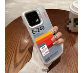 Plane Ticket Label Electroplated Phone Case For Xiaomi 11 Lite 5G NE 14 13T 13 12T 12 11 Poco M6 X6 X5 Pro F5 Lens protect Cover