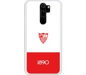 Funda original compatible con Xiaomi Redmi Note 8 Pro - Sevilla Rojiblanco 1890
