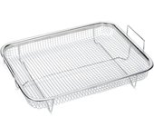 1Pcs Air Fryer Basket for Oven, Stainless Steel Grill Basket, Non-Stick Mesh Basket, Air Fryer Tray Wire Rack Basket