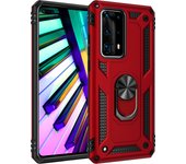 Shockproof Armor for Huawei P40 P30 P20 Lite Pro Plus 5G 2019 Phone Case Ring Holder Back Cover