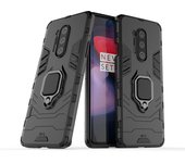 Max Power Digital Funda para móvil Oneplus 8 Pro  Carcasa Magnética con Anillo Imán Antigolpes Resistente Rígida Dura [Tecnología de Absorción de Golpes] Soporte para Ver Multimedia en Manos Libres y Perfecta para Hacerse Selfies