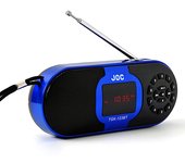 Digital Radio Portátil con Altavoz Bluetooth soporte MP3 y Tarjeta TF USB recargable receptor de radio FM