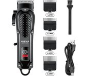 Hiena HYN-212 Electric Hair Clipper UBS Rechargeable Cordless Beard Trimmer Men Powerful Electric Hair Clipper Trimming Tool