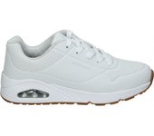 SKECHERS | Deportivas Skechers Uno Stand On Air para Mujer – Zapatillas en Color Blanco – Sneakers con Cordones – Air Cooled Memory Foam – Casual – Cómodas y Versátiles - Modelo 403674L-WHT