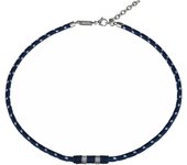 BREIL Colección BOLT, Collar Hombre en Acero, CORDURA, Ideas de Regalos para Hombre