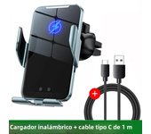 Wireless Car Charger Magnetic Auto Car Phone Holder Mount For iPhone 14 13 12 X XR Samsung Infrared  Fast Car Charging Stand