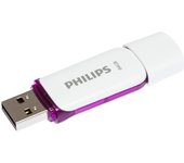Philips USB 2.0 64GB Edición Snow Lila - FM64FD70B