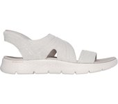 Skechers Go Walk Flex Sandal - Enticing Sandalias deportivas para mujer beige natural en textil 83614