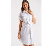 Vestido Blanco de Mujer Cómodo y Fresco para Verano