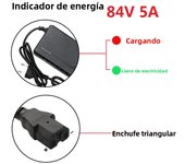 36V/48V/60V/72V 5A/2A Charger Li-ion Battery Electric Bike Charger 42V/54.6V/67.2V/84V 5A /2A Electric Scooter E-Bike Charger