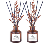 LILI HOME Pack de 2 Mikados de Palo Santo 40ml y más combinaciones para elegir Fragancia amaderada entorno a la madera de guayac que se inicia con las notas especiadas y alicoradas, adquiere acento balsámico y floral en el corazón y se ve completada por