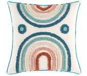 Tufted Decorative Cushions Cover for Sofa Bed Bedroom Square Pillow Covers Nordic Style Home Colorful Tufted Pillowcase 45x45cm