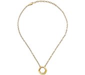 BREIL Joyas Colección HEXAGONIA, COLLAR DE MAPLE COLOR GOLD PARA MUJER Talla 45 SIN PIEDRAS - TJ3507