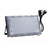 2 piezas 100W Uv Led Floodlight Blacklight Ip65 impermeable, lámpara Led Ultraviolet, iluminación de efecto para Acuario, Fiesta, pintura de neón, fluorescente Papel
