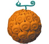 Figura hucha Flame-Flamen Fruit One Piece 8cmFigura  Coleccionable - Idea de Regalo- Mercancia Oficial - Juguetes para Niños y Adultos - Movies Fans - Muñeco para Coleccionistas y Exposición