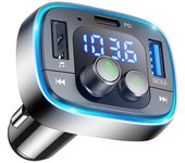 Bluetooth Transmitter for Car, Wireless Bluetooth Adapter Music Player/Car Kit with Hands-Free