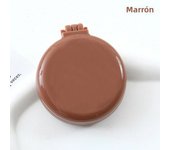 Mini Hair Comb With Mirror Foldable Comb Travel Portable Massage Women Girl Hair Brush Macaron Airbag Comb Styling Tools Gift