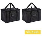 70L Insulated Thermal Cooler Bag Insulation To Keep Cold Large Capacity Portable Lunch Bag Zip Picnic Camping Tin Foil Food Bags