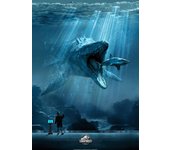 Movie Jurassic World Poster Dinosaur Velociraptor Canvas Painting HD Print Modern Wall Art Picture Living Room Bedroom Decor