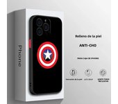 Marvel Captain America For Apple iPhone 15 14 13 12 11 XS XR X 8 7 Pro Max Plus Pro Frosted Translucent Phone Case