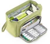 Kawaii Pencil Case Large Capacity Cosmetic Bag Cute Pouch Box Back to School Pen Bag Supplies Korean Stationery