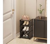Shoe rack, can be freely combined in various sizes, occupies a small area, suitable for various shoe types