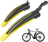 Juego de guardabarros para bicicleta, ajustable, universal, para bicicleta de carretera, delantero y trasero, accesorios para guardabarros de bicicleta de montaña