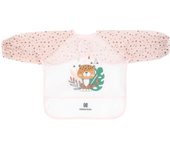 Babete com mangas compridas Kikka Boo Savanna Rosa