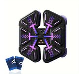Máquina de Boxeo musical with Guantes De Boxeo, entrenador de Boxeo inteligente montado en la pared para niños, equipo de juego de Boxeo, máquina de Boxeo de entrenamiento para niños, adolescentes, niños y niñas, regalos
