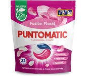 Pack 4 unidades PUNTOMATIC Detergente lavadora 22 cápsulas - Total 88 capsulas