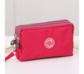 Portable Zipper Cell Phone Wallet, Travel 3-in-1 Zipper Men's Clutch Bag