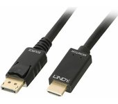 Adaptador DisplayPort a HDMI LINDY 36921 Negro