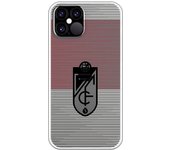 Funda original compatible con iPhone 12 - 12 Pro - Granada Lineas Blancas y Rojas Transparente SS18-19