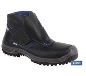 Cofan Bota de Piel Negro con Cierre Velcro S3 Modelo Urian Talla 47 - Guantes de Seguridad