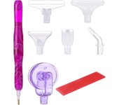 Diamond Painting Stylus with Glue Clay Roller Diamond Painting Pen Kit Resin 5D Diamond Painting Pen for DIY 5D Diamond Painting
