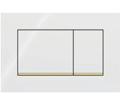 Para panel de control Geberit Sigma30 3/6L - blanco/oro 115.883.KK.1