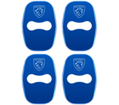 For Peugeot 206 307 308 3008 207 208 407 508 2008 5008 107 106 accessories 4pcs Stainless Steel Car Door Lock Cover Car Styling