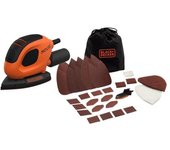 Lijadora Mouse 55W Black+Decker BEW230BC | Accesorios Incluidos