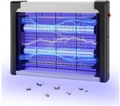 Lampara antimosquitos silenciosa para dormitorio de Hotel, casa, Mosquitera con Control de mosquitos, Mosquiteras colgante de pared de estrella, descarga electrica, repelente mosquitos y moscas para cocina. Mosquiteros para cuarto de baño, cocina, jardín.