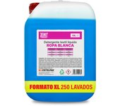 Hostelpak  10 l  Detergente líquido Ropa blanca  250 lavados  jabon lavadora  detergente liquido lavadora